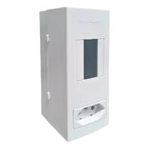 Caixa Sobrepor Slim 1 Disjuntor + Tomada 2p+t 20a Margirius