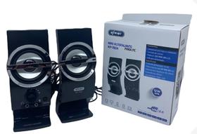 Caixa Som 12w Rms Portátil P2 Notebook Pc Celular Preto Caixa Som 12w Rms Portátil P2 Notebook Pc Celular Preto