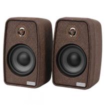 Caixa Som Ambiente Bluetooth 70W Leson Imbuia Ativa + Passiva Caixa Som Ambiente Bluetooth 70W Leson Imbuia Ativa + Passiva