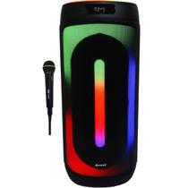 Caixa Som Amplificada Bluetooth 1600W Rms Woofer 1 Microfone sem Fio Usb Bivolt ACA 1601 Festa II