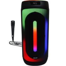 Caixa Som Amplificada Bluetooth 1600W Rms Woofer Mp3 Usb Led Tws Bivolt ACA 1601 Festa II Microfone Caixa Som Amplificada Bluetooth 1600W Rms Woofer Mp3 Usb Led Tws Bivolt ACA 1601 Festa II Microfone