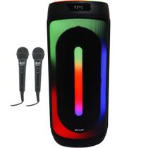 Caixa Som Amplificada Bluetooth 1600W Rms Woofer Mp3 Usb Tws Bivolt ACA 1601 Festa II 2 Microfones Caixa Som Amplificada Bluetooth 1600W Rms Woofer Mp3 Usb Tws Bivolt ACA 1601 Festa II 2 Microfones