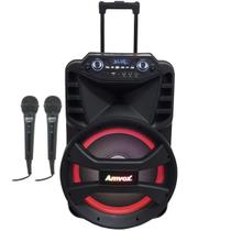 Caixa Som Amplificada Portátil Bluetooth 880W Rms Tws Mp3 Usb Aux Amvox ACA 880 Vegas 2 Microfones Caixa Som Amplificada Portátil Bluetooth 880W Rms Tws Mp3 Usb Aux Amvox ACA 880 Vegas 2 Microfones