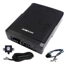 Caixa Som Amplificada Slim Subwoofer 10 Pol Audiophonic Club 2.0 400W Alumínio Caixa Som Amplificada Slim Subwoofer 10 Pol Audiophonic Club 2.0 400W Alumínio