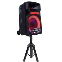 Caixa Som Amplificada Xc812t Polyvox Bluetooth 600w Tripé para caixa de som Caixa Som Amplificada Xc812t Polyvox Bluetooth 600w Tripé para caixa de som