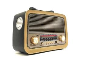 Caixa Som Antiga Radio Portátil Retro Bluetooth Am Fm Sd Usb - Ybx