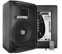 Caixa Som Ativa DATREL AT10 200 200 Watts Bluetooth/USB/FM
