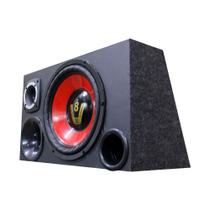 Caixa Som Automotivo Completa Trio Subwoofer V8 Compet 800w - Oestesom