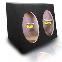 Caixa Som Automotivo Selada Pinada Mdf 12mm Para Auto Falantes 6x9 Polegadas Grave