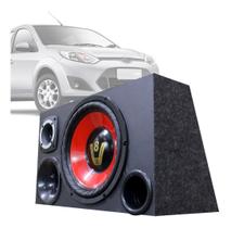 Caixa Som Automotivo Trio Completa Subwoofer Ford Fiesta