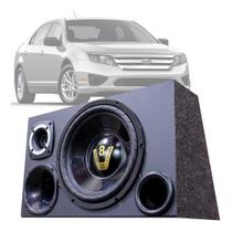 Caixa Som Automotivo Trio Completa Subwoofer Ford Fusion - OESTESOM