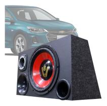 Caixa Som Automotivo Trio Completa Subwoofer Gm Onix Prisma Caixa Som Automotivo Trio Completa Subwoofer Gm Onix Prisma