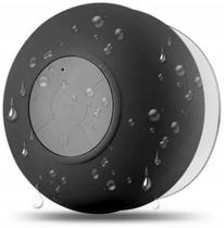 Caixa Som Banheiro Prova D'Água Bluetooth Preta Caixa Som Banheiro Prova D'Água Bluetooth Preta