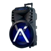 Caixa Som Bluetooth 900w 15 Pol Led Portátil Karaoke