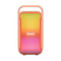 Caixa som bluetooth grasep d-s3210 laranja