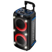 Caixa Som Bluetooth Space 2200 Led Portátil Karaoke Caixa Som Bluetooth Space 2200 Led Portátil Karaoke