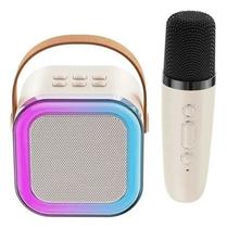 Caixa Som Com Microfone Infantil Caixinha Bluetooth Karaokê Infantil Caixa Som Com Microfone Infantil Caixinha Bluetooth Karaokê Infantil