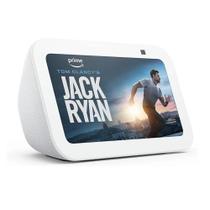 Caixa Som Echo Show 5 Branca 2025 Display 5,5 Alexa E Câmera