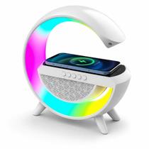 Caixa Som G Bluetooth Luminária Carregador G-Speaker LED RGB Caixa Som G Bluetooth Luminária Carregador G-Speaker LED RGB