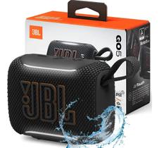 Caixa Som Jbl Go 5 Bluetooth Portátil Prova Dágua Preto Caixa Som Jbl Go 5 Bluetooth Portátil Prova Dágua Preto