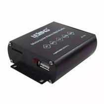 Caixa Som Mp3 Alarme Ant Furto Moto Usb Bluetooth Fm Cartão