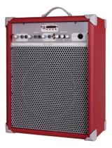 Caixa Som Multiuso Ll Up!10 65w Usb Sd Fm Bluetooth Vermelha