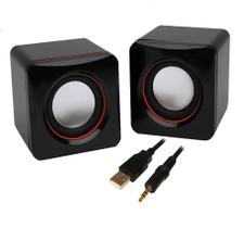 Caixa Som Para Pc Mini Digital Speaker P2/ Usb 2.0 Ha-101C - Giganteeletro