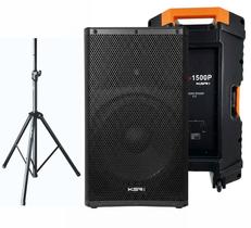 Caixa Som passiva 15 polegadas 750W Ksr Pro Kr1500p TRIPE