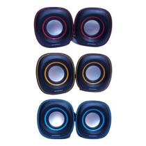 Caixa Som Portátil 5w Notebook Computador Celular Usb P2 Pc - Ecooda