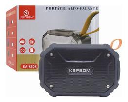 Caixa Som Portátil Bluetooth Ka-8512 Resiste Água Tf Usb P