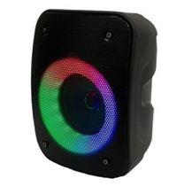 Caixa Som Portátil Kts-1335 Led Rgb Ilumina Seu Ambiente Som