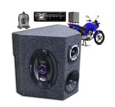 Caixa Som Propaganda Volante Moto Pioneer 6x9 Taramps Tl500