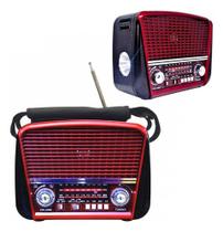 Caixa Som Rádio Retrô Fm 3w Bluetooth Usb Eletromex El-1302