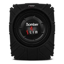 Caixa Som Selada Slim Bomber Subwoofer 8 Polegadas 175 Watts Rms Ativa Amplificador Caixa Som Selada Slim Bomber Subwoofer 8 Polegadas 175 Watts Rms Ativa Amplificador