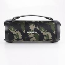 Caixa Som Sem Fio Bluetooth Daewoo Soundbox Dw1191 Camuflada Caixa Som Sem Fio Bluetooth Daewoo Soundbox Dw1191 Camuflada