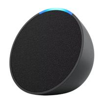 Caixa Som Smart Alexa Echo Pop Preta - Amazon
