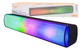 Caixa Som Soundbar Bluetooth 10w Led Tv Notebook Al-8665