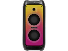 Caixa Som Torre 1800W Rms Portátil Bluetooth Amplificada Fm Usb Bivolt Vibe Sound Vs005 - V7 Fire
