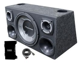 Caixa Som Trio 12 Subwoofer Pioneer + Módulo Falcon 300 - Oestesom