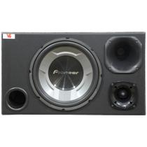 Caixa Som Trio Subwoofer Pioneer 12' + 1 Driver + 1 Tweeter