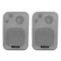 Caixa Sonorização Ambiente (Par) Branca 60W SK-CXW604 SKYPIX