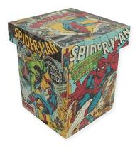 Caixa Spider Man Amazing Porta Treco Marvel Mabruk 274122