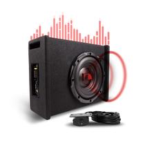 Caixa Subwoofer 10 Polegadas Madeira Acústica Reforçada