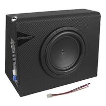 Caixa Subwoofer 8" Amplificada Automotiva Falcon CX 8"A N 200W RMS