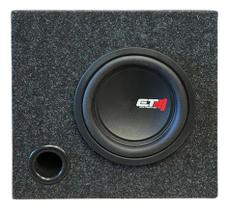 Caixa subwoofer 8 etm erp 8 pol 350w rms 4 ohms som automotivo