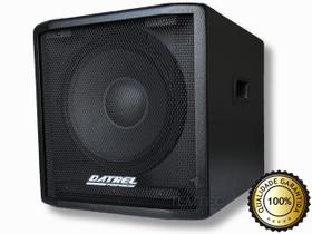 Caixa subwoofer ativa 12" 300w amplificado profissional