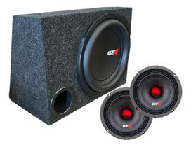 Caixa subwoofer etm erp 12 250w 4 ohms par emb 6 125w 4 ohms som automotivo Caixa subwoofer etm erp 12 250w 4 ohms par emb 6 125w 4 ohms som automotivo