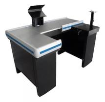 Caixa Supermercado Check-out Kit Para Automação Gaveta 1,50m