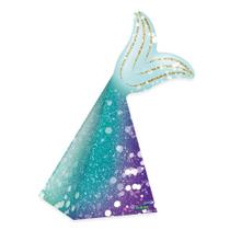 Caixa Surpresa Cauda de Sereia - 8 Unidades - Festcolor Caixa Surpresa Cauda de Sereia - 8 Unidades - Festcolor