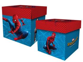Caixa Surpresa Cubo Spider Man Home - 8 unidades - Regina Festas